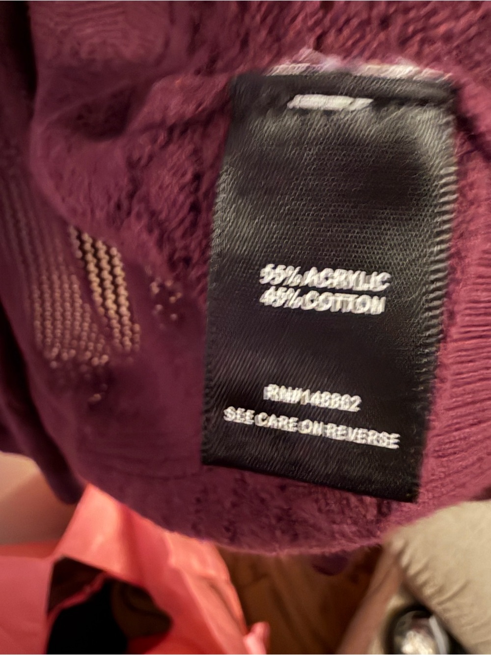 torrid Plum Open-Front Knit Cardigan - Picture 4 of 4